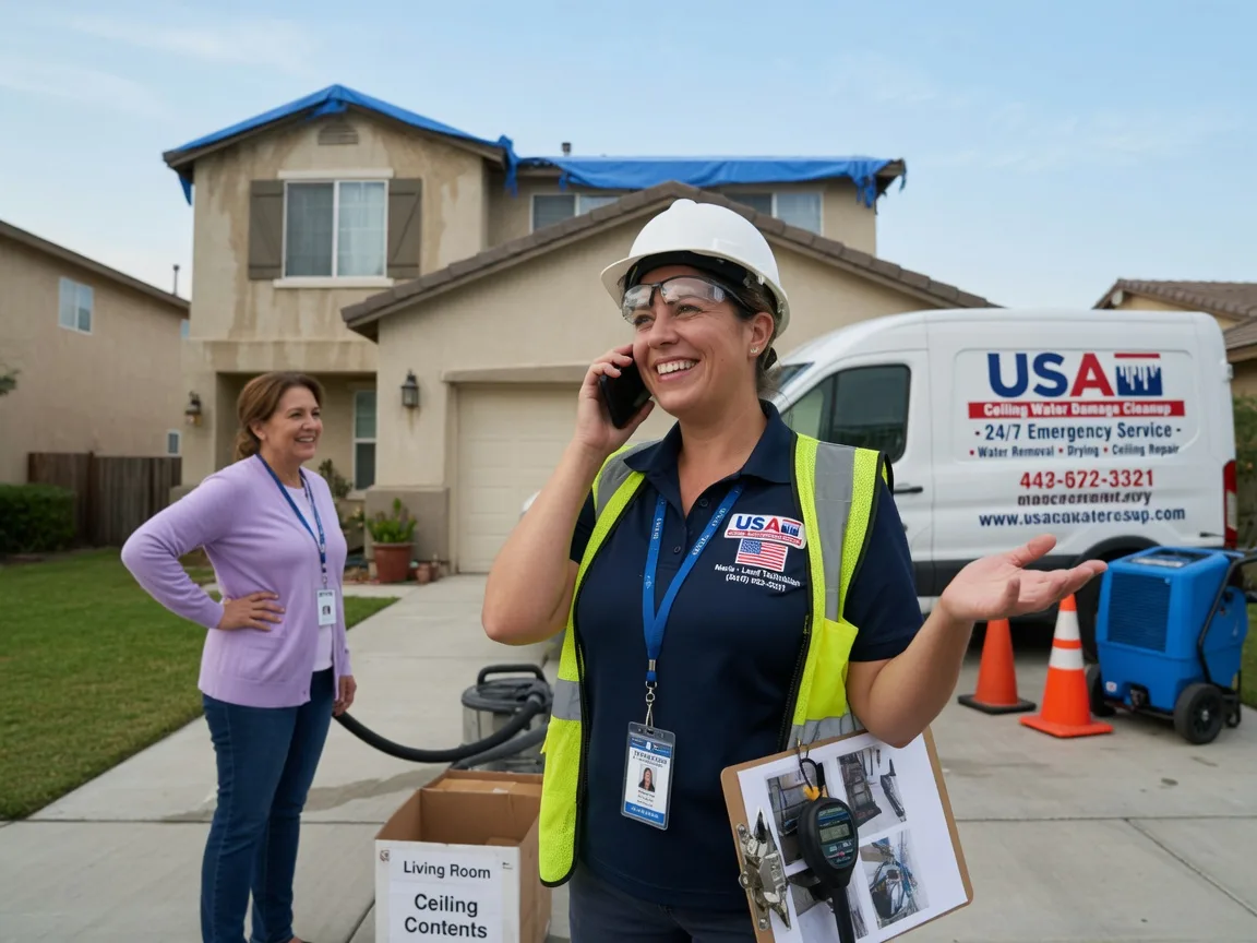 Ceiling Water Damage Restoration Burbank, OK FAQs